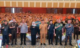 Rakor Forkopimda Provinsi Jatim. Bahas MBG, Darurat Narkoba hingga Posisi Ekonomi