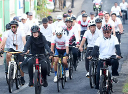 Efisiensi Energi. Bupati Banyuwangi Ajak ASN Gunakan Sepeda Kayuh