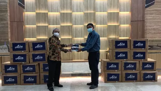 Aice Distribusikan Jutaan Masker Medis SHIELD