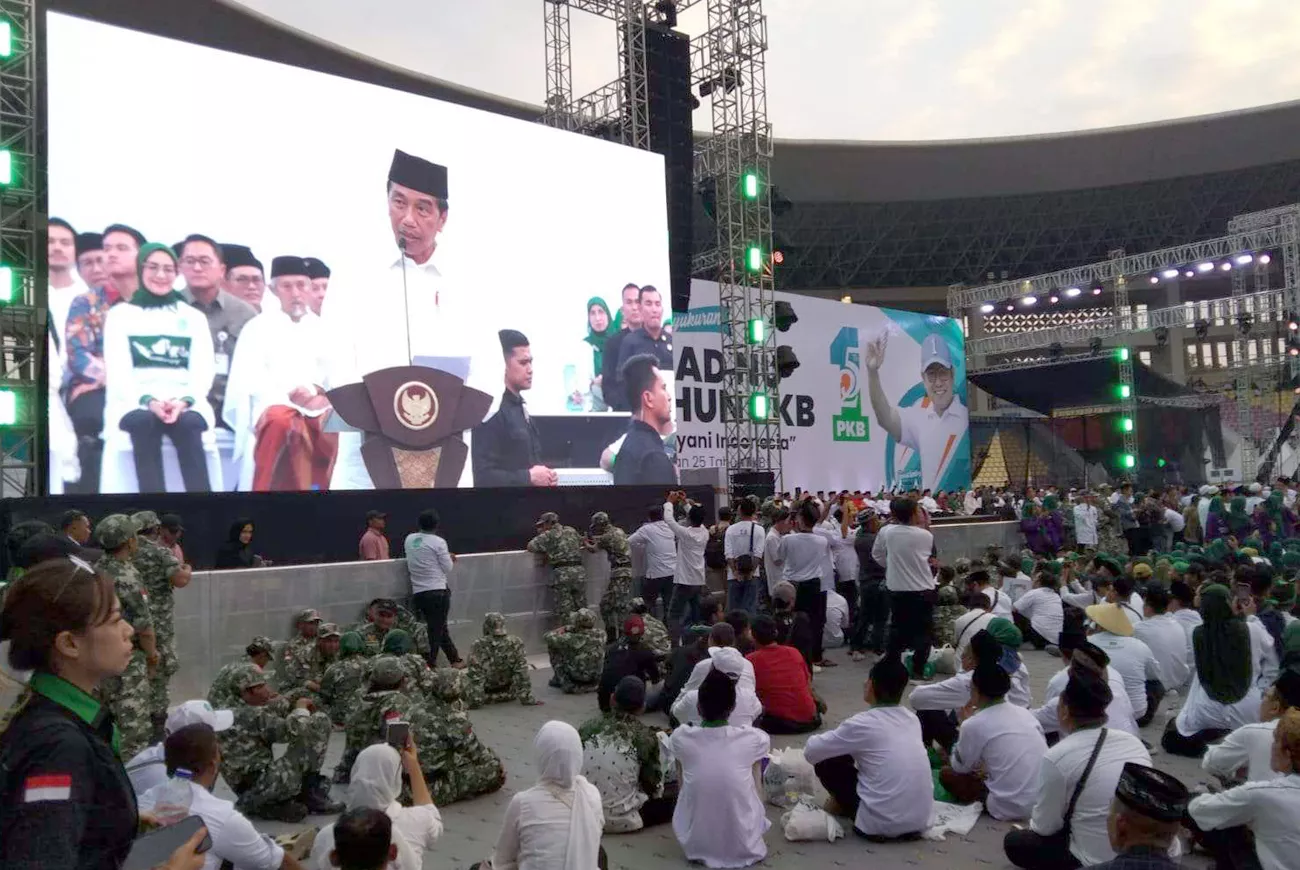 Presiden Jokowi Apresiasi PKB, 25 Tahun Jaga Demokrasi