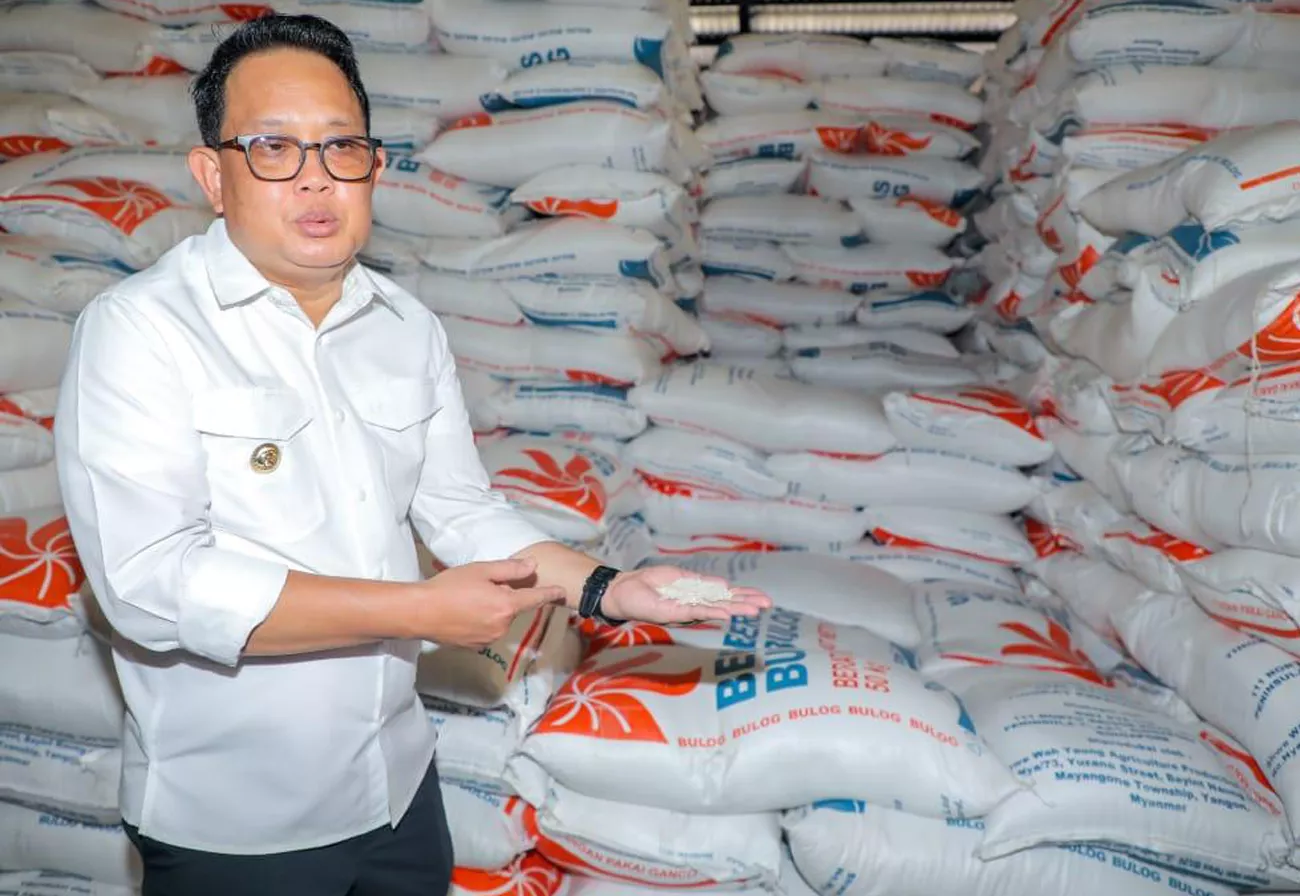 Stok Beras Jatim Aman Sampai Enam Bulan Ke Depan