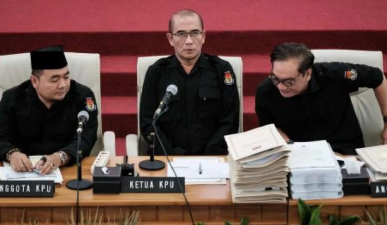 KPU RI Umumkan Rekapitulasi Suara Nasional Pilpres 2024