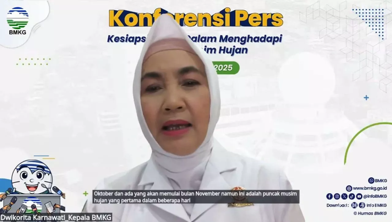 Waspada Hujan Lebat November-Februari. Ini Imbauan BMKG