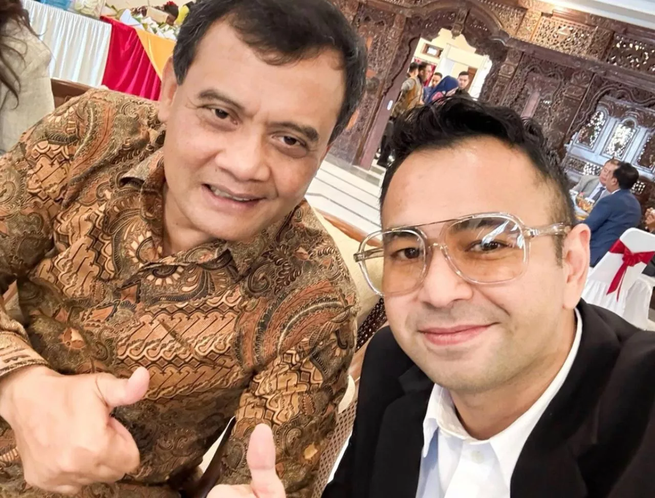 Gubernur Luthfi dan Raffi Ahmad Berjumpa, Bahas Potensi Anak Muda dan Pelaku Seni Jateng