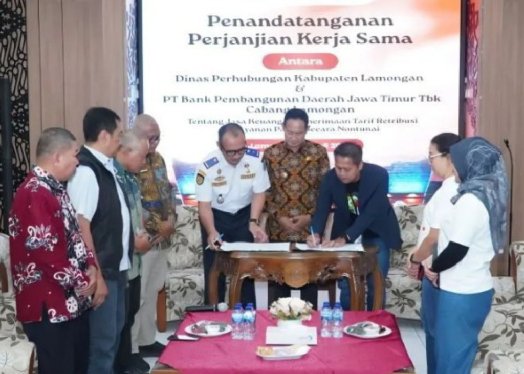 Tingkatkan PAD, Pemkab Lamongan Terapkan Parkir Nontunai
