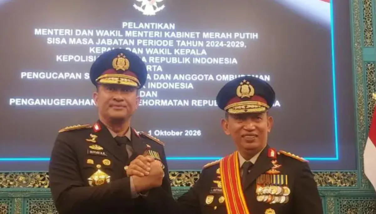 Presiden Prabowo Resmi Lantik Suyudi Ario Seto sebagai Kapolri