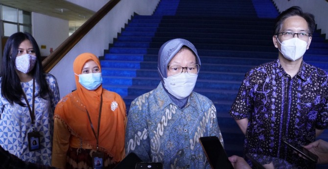 Mensos RI Tri Rismaharini. (war)
